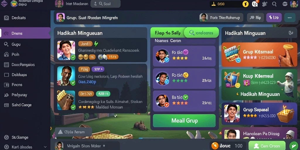Tampilan awal aplikasi 8QR yang menarik dan intuitif.