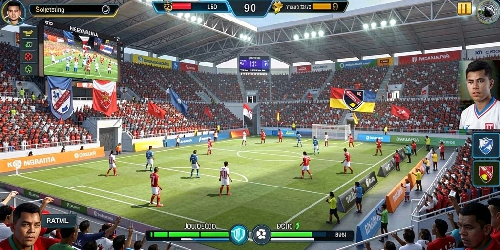 Tampilan antarmuka aplikasi yang menarik.