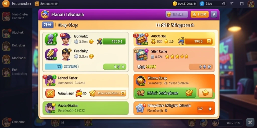 Layar utama 9ZKGAMES dengan tampilan menarik.