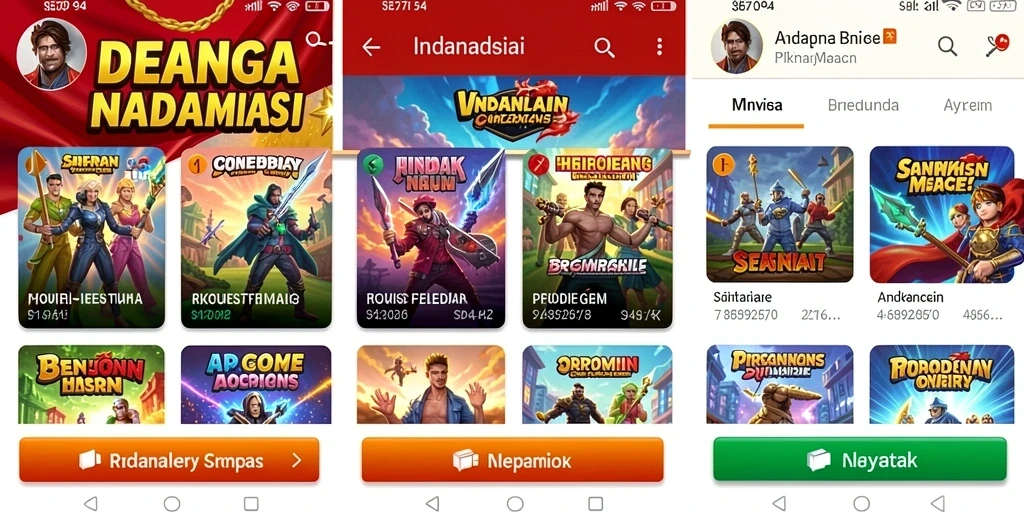 Tampilan antarmuka yang menarik dan mudah digunakan.