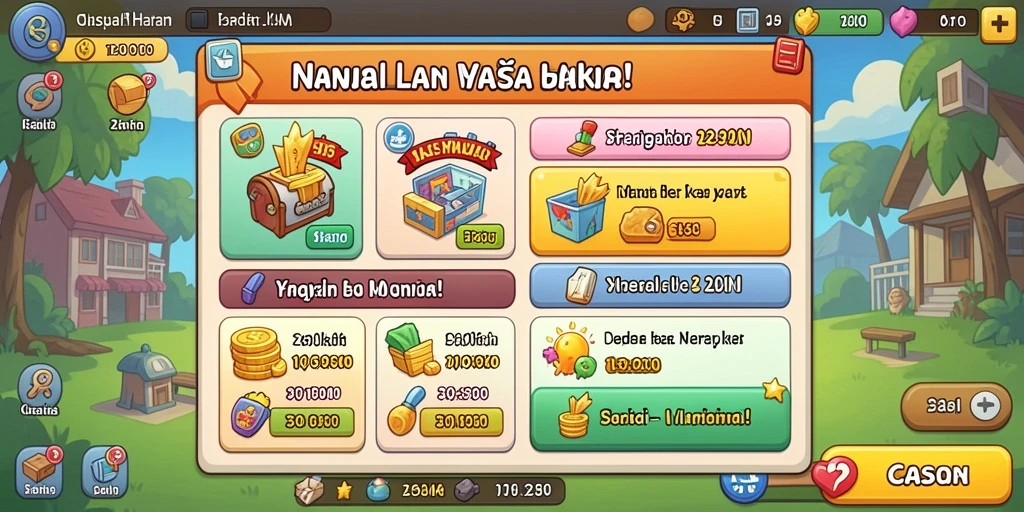 Tampilan antarmuka DJARUMTOTO yang menarik.