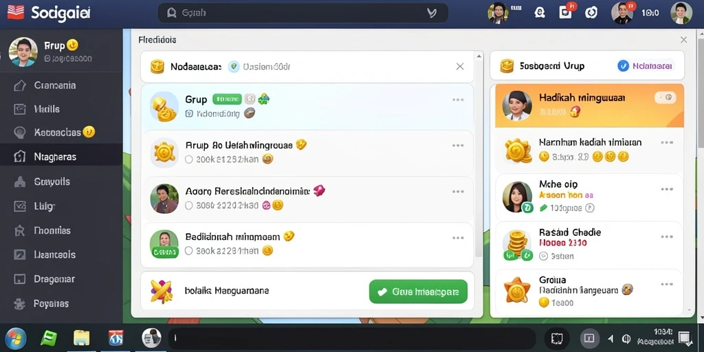 Tampilan menarik saat pemain menjelajahi dunia LOKETHOKI.