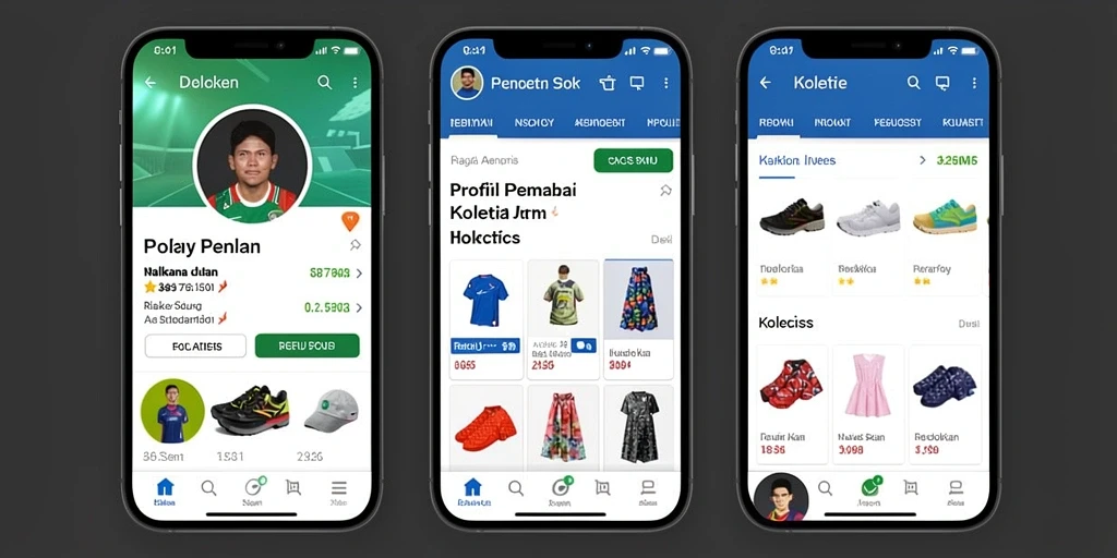 Tampilan awal aplikasi dengan grafik yang menawan.