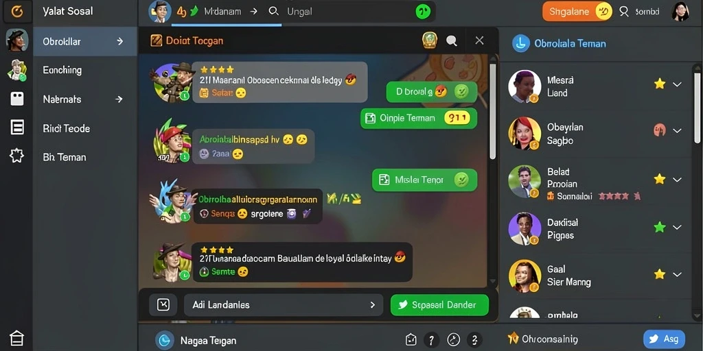 Tampilan antarmuka yang menarik dan mudah dinavigasi.