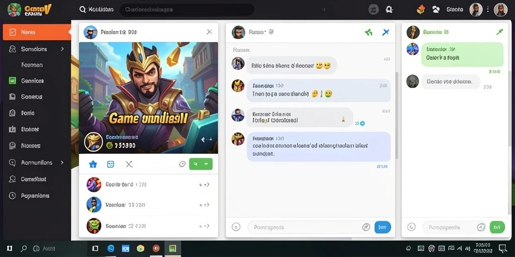 Tangkapan layar menunjukkan karakter utama dalam aksi.