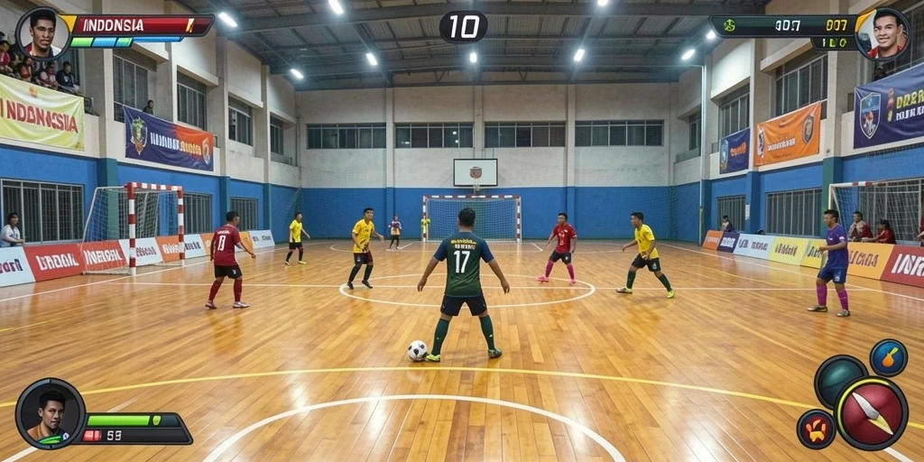 Tampilan awal yang menarik dan kaya warna.