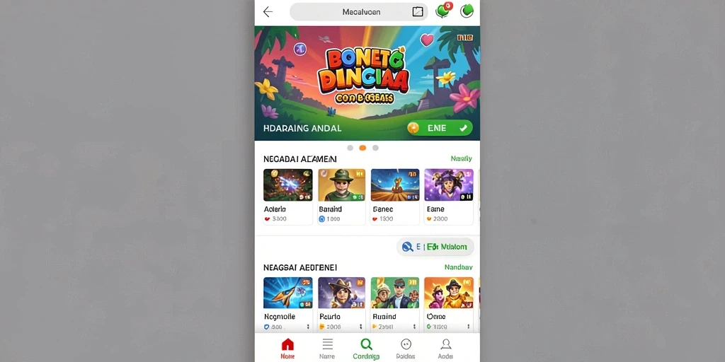 Tangkapan layar menampilkan grafik yang memukau dan karakter utama.