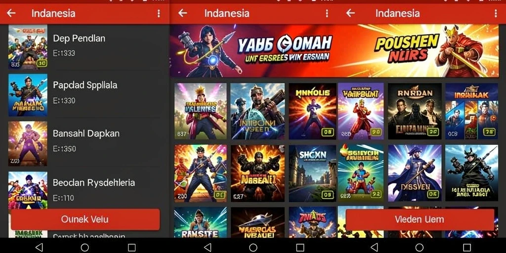 Tampilan antarmuka yang menarik dan ramah pengguna.