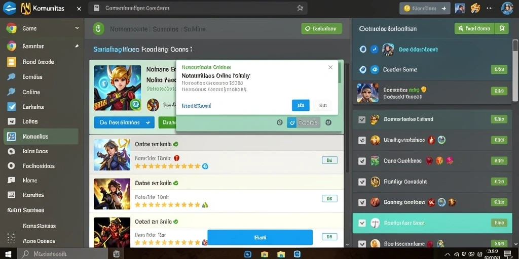 Tampilan antarmuka SUKA86 yang menarik dan user-friendly.