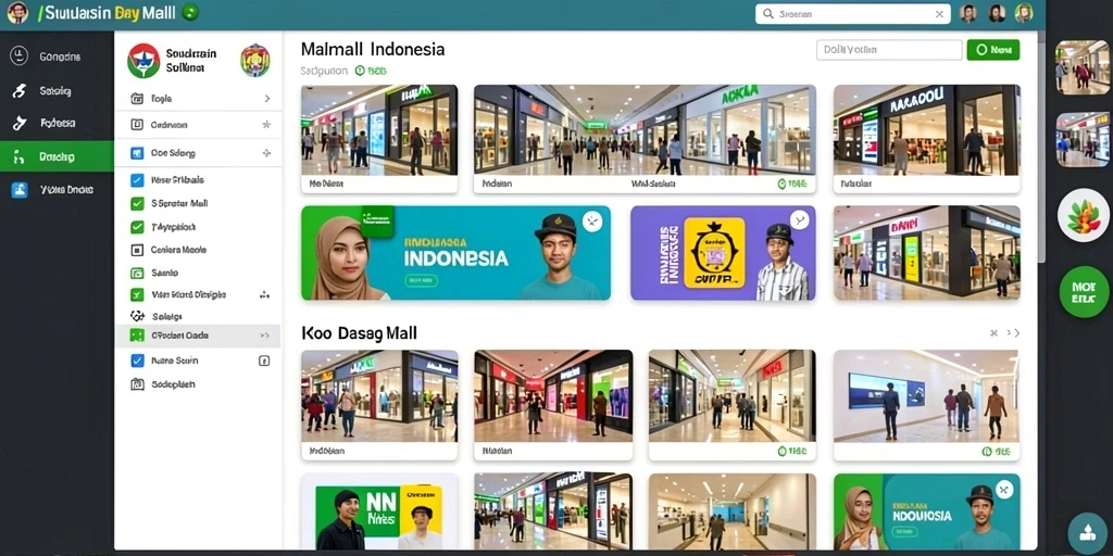 Tampilan antarmuka yang modern dan responsif.