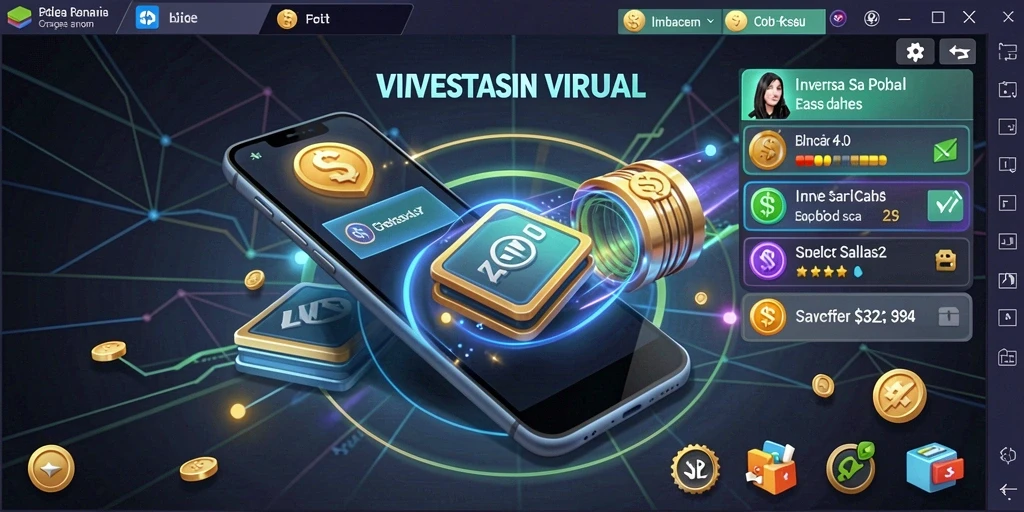 Screenshot menunjukkan antarmuka permainan yang menarik.