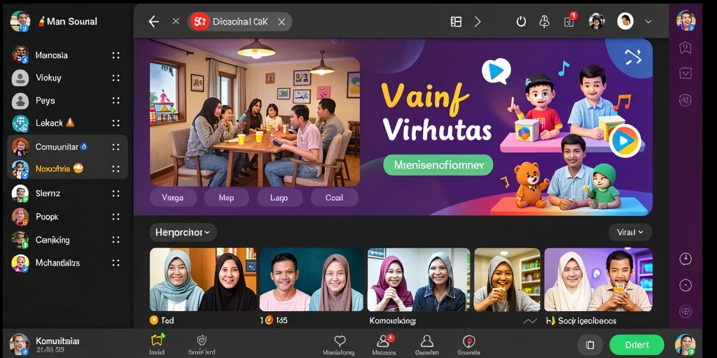 Tampilan antarmuka aplikasi yang simpel dan modern.